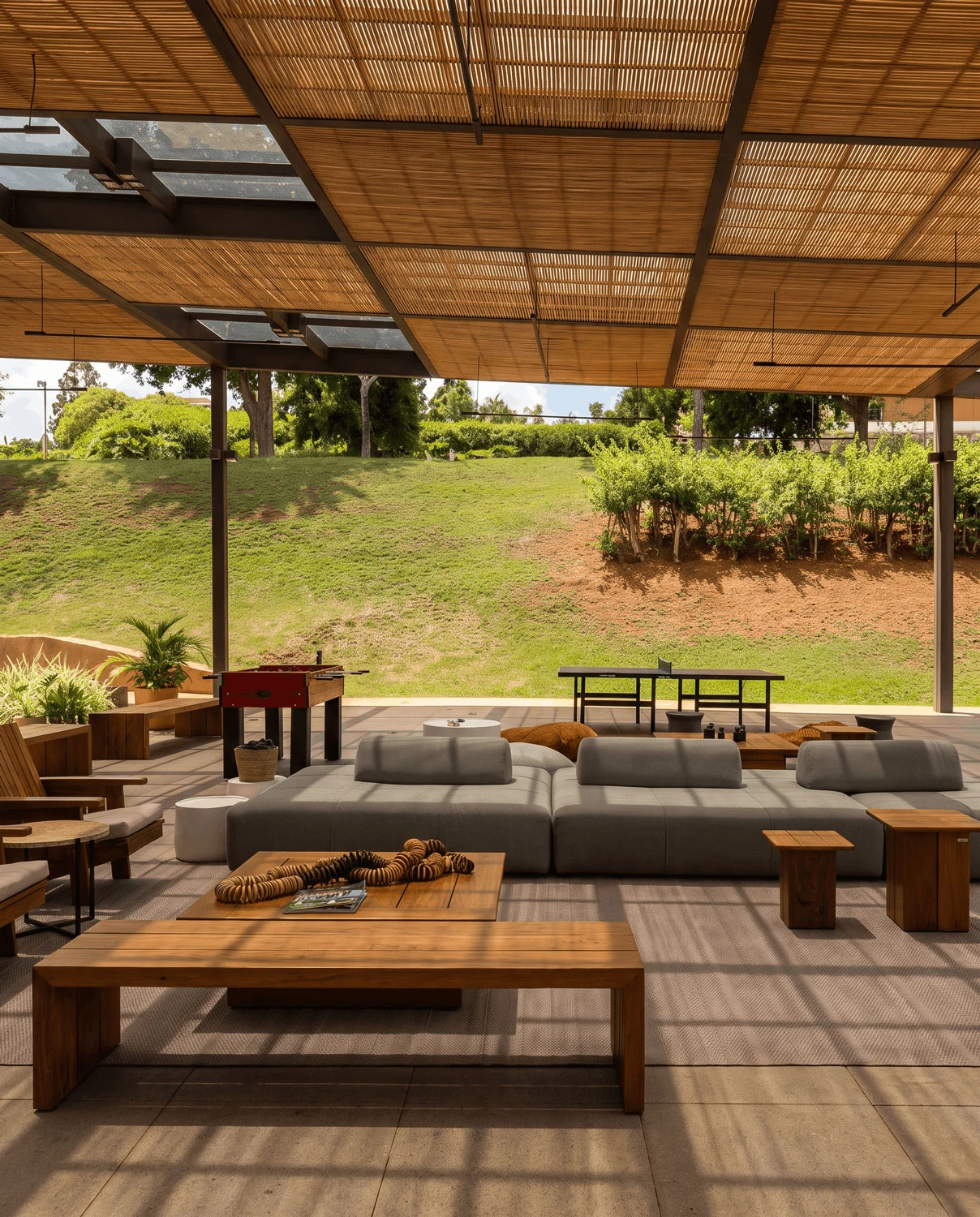Área de convivência da Quinta da Baroneza